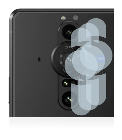 Image of the device Sony Xperia Pro-I (ONLY Camera Lens) with a wide variety of screen protectors.