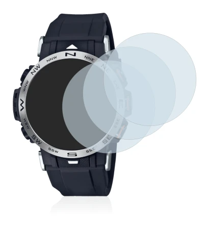 Image of the device Casio Pro Trek PRW-30-1AER with a wide variety of screen protectors.