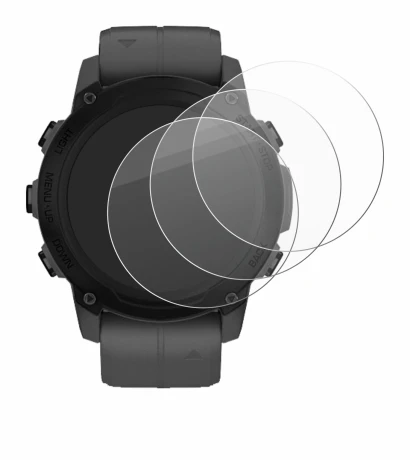 Image of the device Garmin Descent G1 with a wide variety of screen protectors.