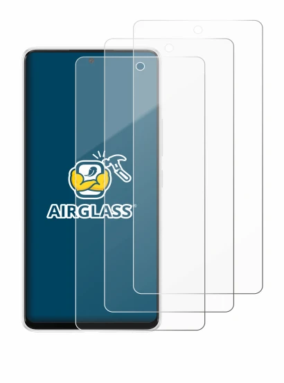 Image of the device Samsung Galaxy A53 5G with a wide variety of screen protectors.