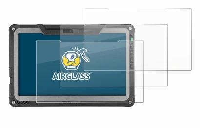 Image of the device Getac F110 G6 with a wide variety of screen protectors.