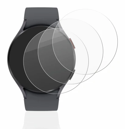 Image of the device Samsung Galaxy Watch 5 (44mm) with a wide variety of screen protectors.