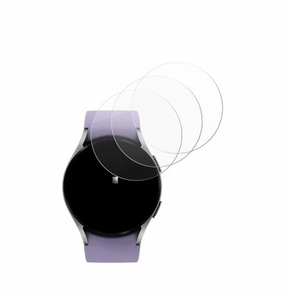 Image of the device Samsung Galaxy Watch 5 (40mm) with a wide variety of screen protectors.
