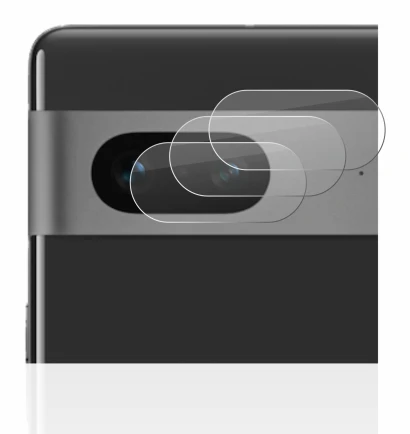 Image of the device Google Pixel 7 (ONLY Camera Lens) with a wide variety of screen protectors.