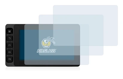 Image of the device SmallHD Ultra 5 with a wide variety of screen protectors.