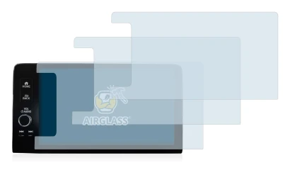 Image of the device Honda HR-V 2022 Navigationssystem right hand drive with a wide variety of screen protectors.