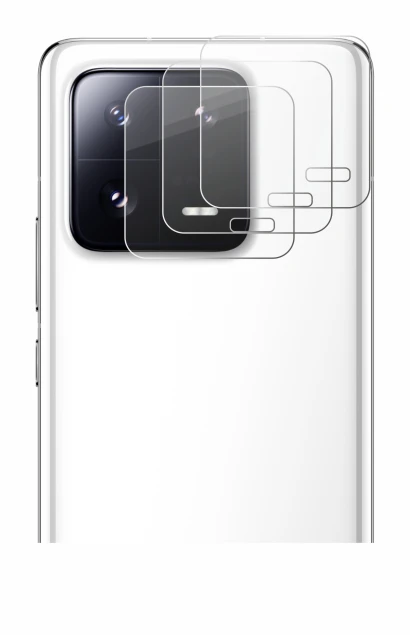Image of the device Xiaomi 13 Pro (ONLY Camera Lens) with a wide variety of screen protectors.