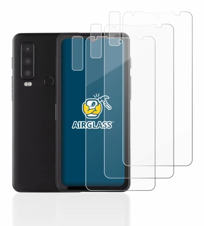 Image of the device Caterpillar Cat S75 (Front+Camera) with a wide variety of screen protectors.