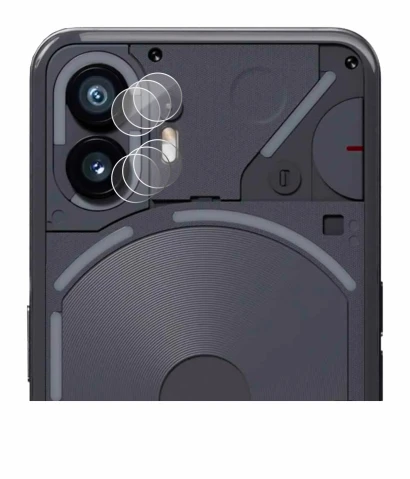 Image of the device Nothing Phone (2) (ONLY Camera Lens) with a wide variety of screen protectors.