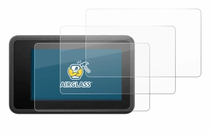 Image of the device DJI Osmo Action 4 with a wide variety of screen protectors.