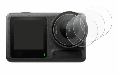 Image of the device DJI Osmo Action 4 (Lens) with a wide variety of screen protectors.
