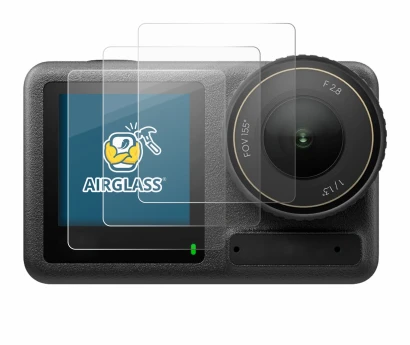 Image of the device DJI Osmo Action 4 (Front display) with a wide variety of screen protectors.