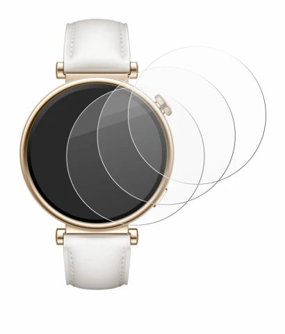 Image of the device Huawei Watch GT 4 (41mm) with a wide variety of screen protectors.