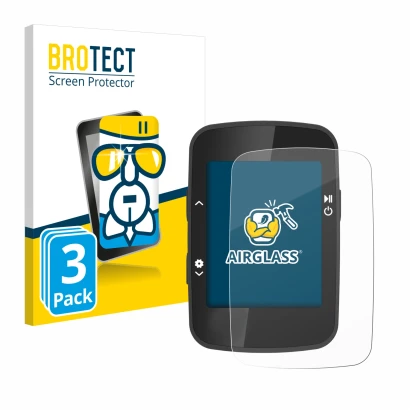 Front side of a product packaging with the brand logo BROTECT. Next to it is the device CooSpo BC26 shown with the correspondi