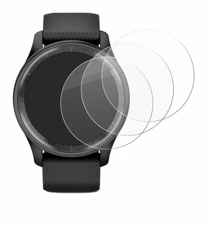Image of the device Garmin Vivomove Trend with a wide variety of screen protectors.