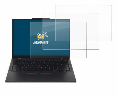 Image of the device Lenovo ThinkPad T14s Gen 6 with a wide variety of screen protectors.