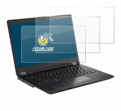 Image of the device Fujitsu Lifebook U7410 with a wide variety of screen protectors.