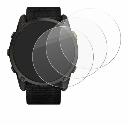 Image of the device Garmin Enduro 3 with a wide variety of screen protectors.