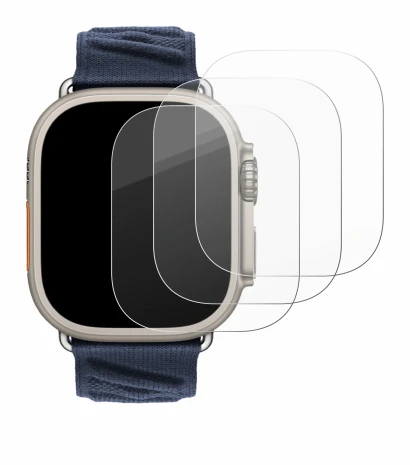 Image of the device Apple Watch Hermès Ultra 2 with a wide variety of screen protectors.