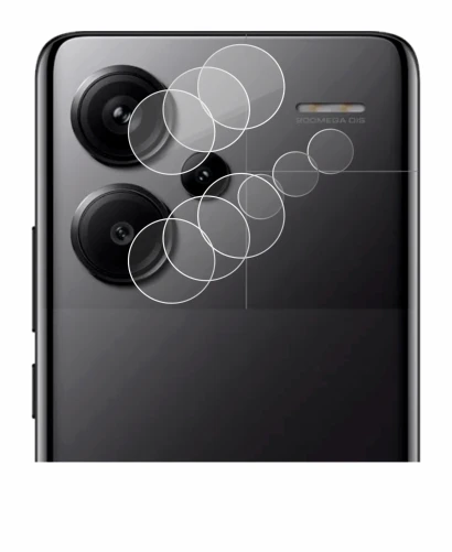 Image of the device Xiaomi Redmi Note 13 Pro+ 5G (ONLY Camera Lens) with a wide variety of screen protectors.