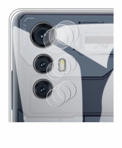 Image of the device Cubot Max 5 (ONLY Camera) with a wide variety of screen protectors.