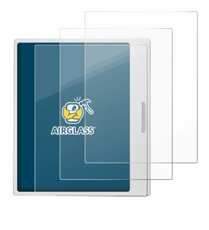 Image of the device Boox Go Color 7 White Edition with a wide variety of screen protectors.