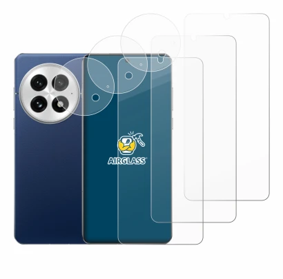 Image of the device OnePlus 13 (Front+Camera) with a wide variety of screen protectors.