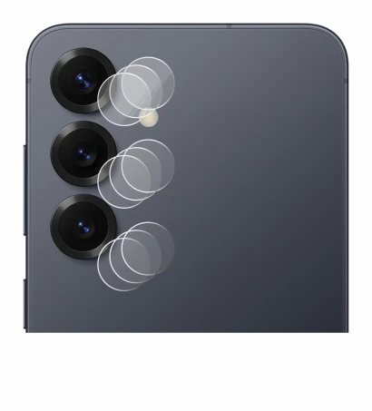 Image of the device Samsung Galaxy S25 (ONLY Camera Lens) with a wide variety of screen protectors.