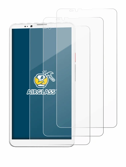 Image of the device Bigme Hibreak Pro with a wide variety of screen protectors.