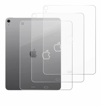 Image of the device Apple iPad Air 13" M3 2025 (Back) with a wide variety of screen protectors.