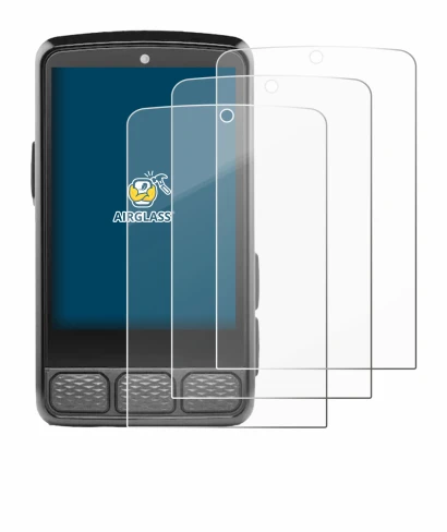 Image of the device Wahoo Elemnt Roam V3 with a wide variety of screen protectors.
