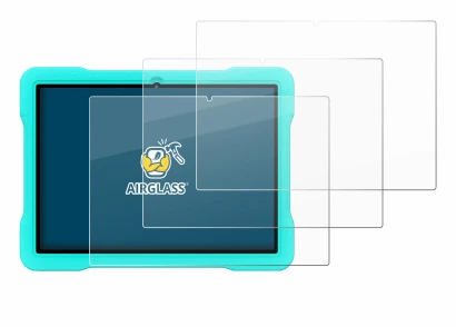 Image of the device UJJ U8 with a wide variety of screen protectors.