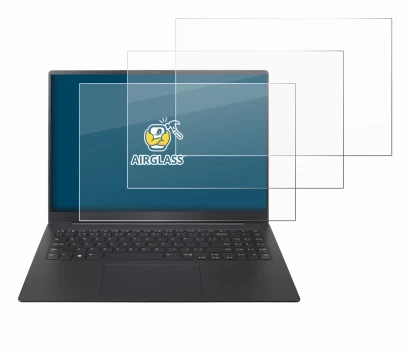 Image of the device LG gram Pro 16 2025 with a wide variety of screen protectors.