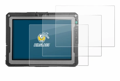 Image of the device Getac ZX10 G2 with a wide variety of screen protectors.
