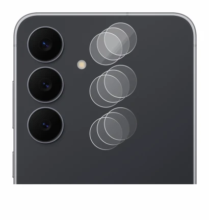 Image of the device Samsung Galaxy S25 FE (ONLY Camera Lens) with a wide variety of screen protectors.