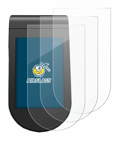 Image of the device SoFlow SO4 Pro MAX with a wide variety of screen protectors.