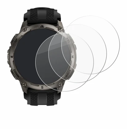 Image of the device Kospet Tank T4 with a wide variety of screen protectors.
