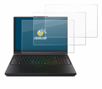 Image of the device Lenovo ThinkPad P16 Gen 3 with a wide variety of screen protectors.