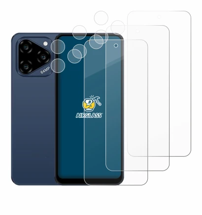 Image of the device Acer Acerone Liquid S262F5 (Front+Camera) with a wide variety of screen protectors.