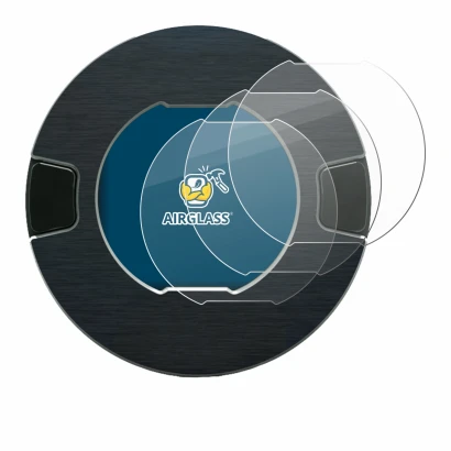 Image of the device OOONO P-DISC NO1 with a wide variety of screen protectors.