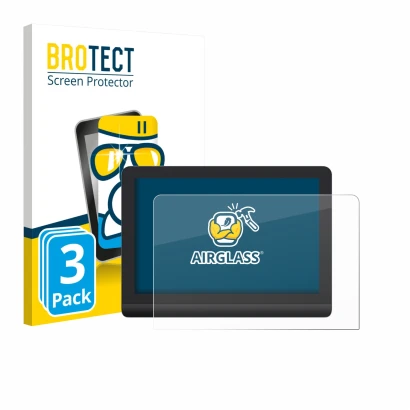 Front side of a product packaging with the brand logo BROTECT. Next to it is the device XP-Pen Artist Pro 16 Gen 2 shown with 