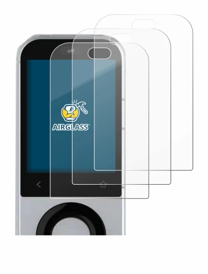 Image of the device Sofabaton X2 with a wide variety of screen protectors.