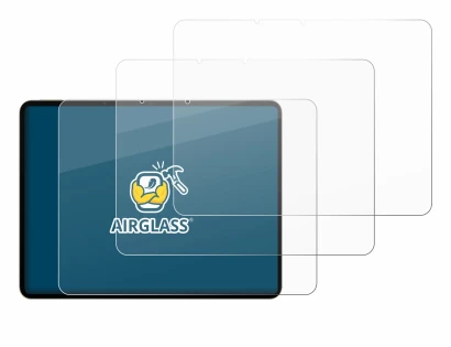 Image of the device realme Pad 3 with a wide variety of screen protectors.