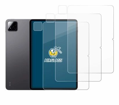 Image of the device Xiaomi Pad 7 Pro (Front+Camera) with a wide variety of screen protectors.