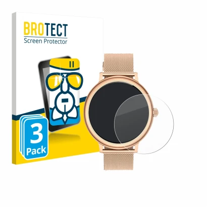 Front side of a product packaging with the brand logo BROTECT. Next to it is the device Ruxingx AK98 1.19