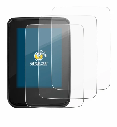 Image of the device Giant RideDash Evo 2 with a wide variety of screen protectors.