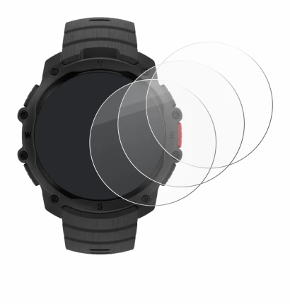 Image of the device Polar Street X with a wide variety of screen protectors.