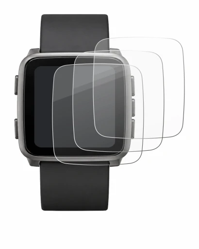 Image of the device Pebble Time 2 2026 with a wide variety of screen protectors.