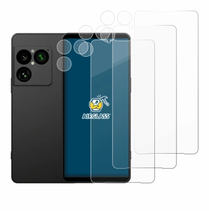 Image of the device Sony Xperia 1 VIII (Front+Camera) with a wide variety of screen protectors.