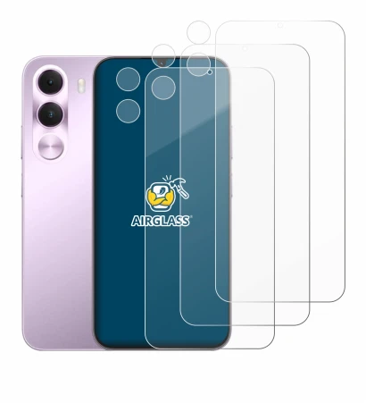 Image of the device realme C100i (Front+Camera) with a wide variety of screen protectors.